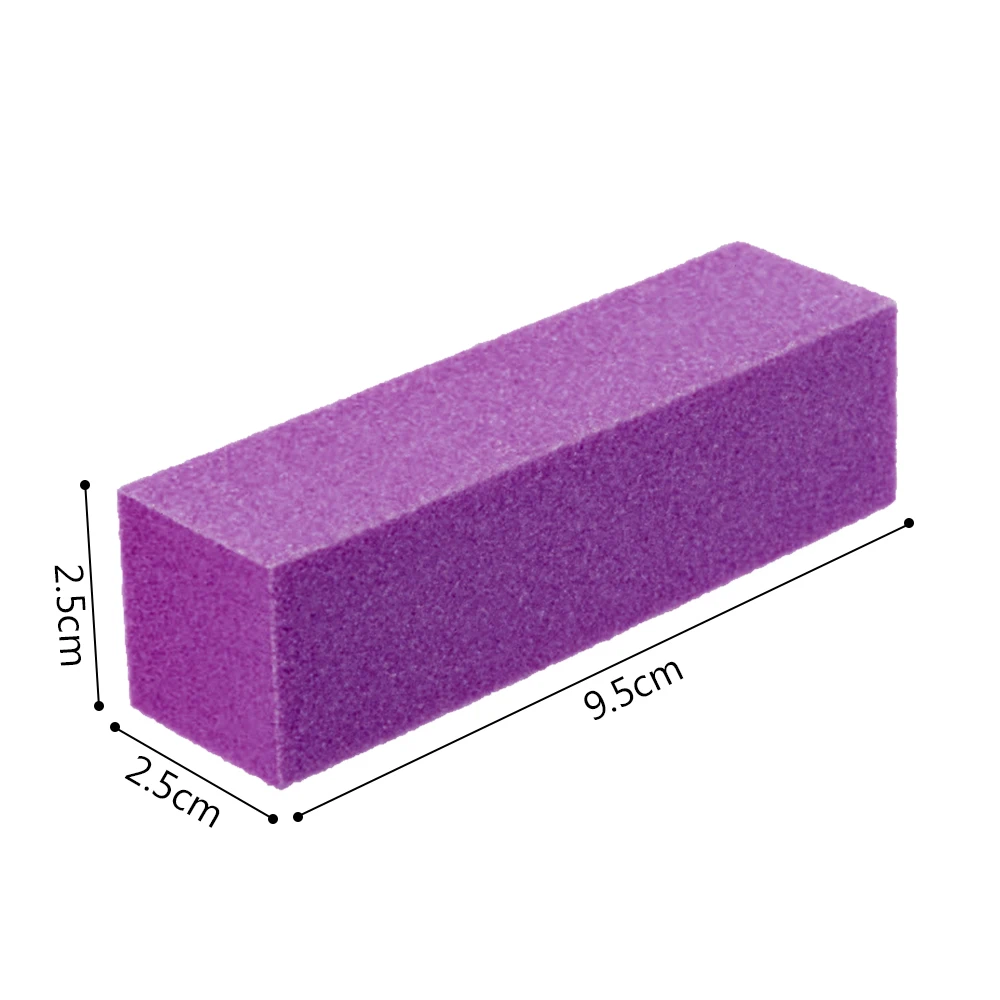Буферный блок для ногтей, 4 варианта полировки, шлифовальный буфер для домашнего профессионального маникюра, педикюра, набор, 1 шт. в упаковке