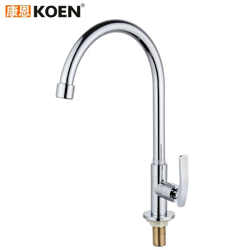 

Room Zinc Alloy Tap Washing Basin Cold Water Faucet Sink Faucet Single Cold Faucet