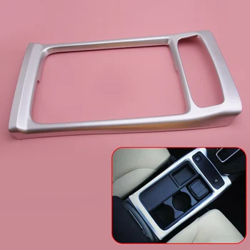 

Chrome Console Water Cup Holder Cigarette Lighter Trim Cover Frame Moulding Fit for Honda CRV CR-V 2015 2016
