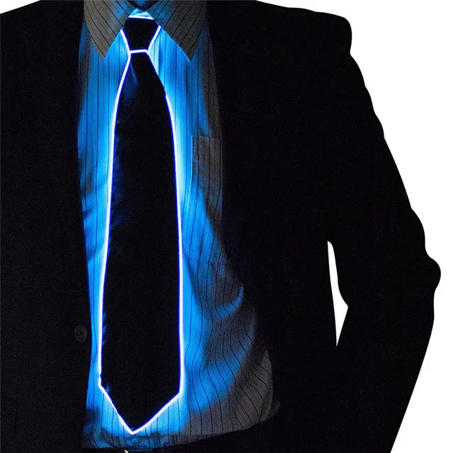 Мужской галстук со светодиодной подсветкой 3