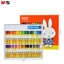 Карандаш M& G Miffy. Картина маслом палочка. Детские художественные кисти. Изобразительное искусство, обучение, живопись. 12/18/24/36 шт/партия. FGM90056/7/8/9