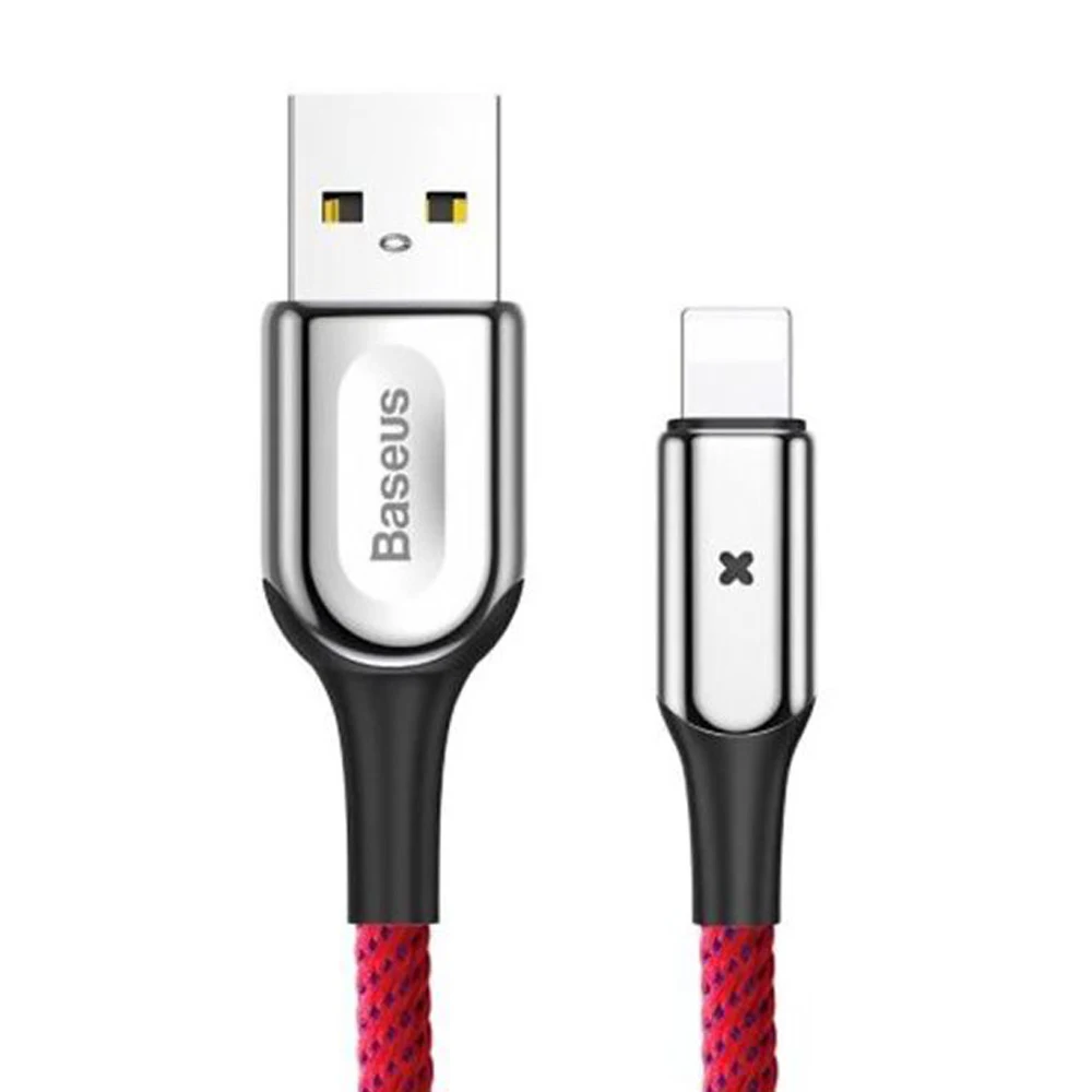 Кабель Baseus X-type Light Cable For Lightning 2 4A кабель для зарядки айфона. | Мобильные телефоны и