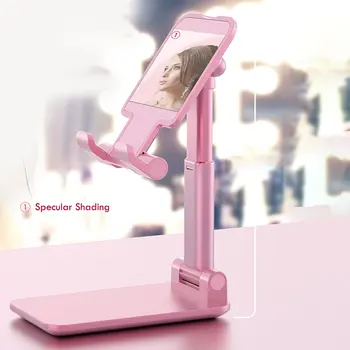 

Mobile Phone Tablet Desktop Stand Creative Folding Retractable Metal Bracket Ergonomic Design Adjustable Cell Phone Stand