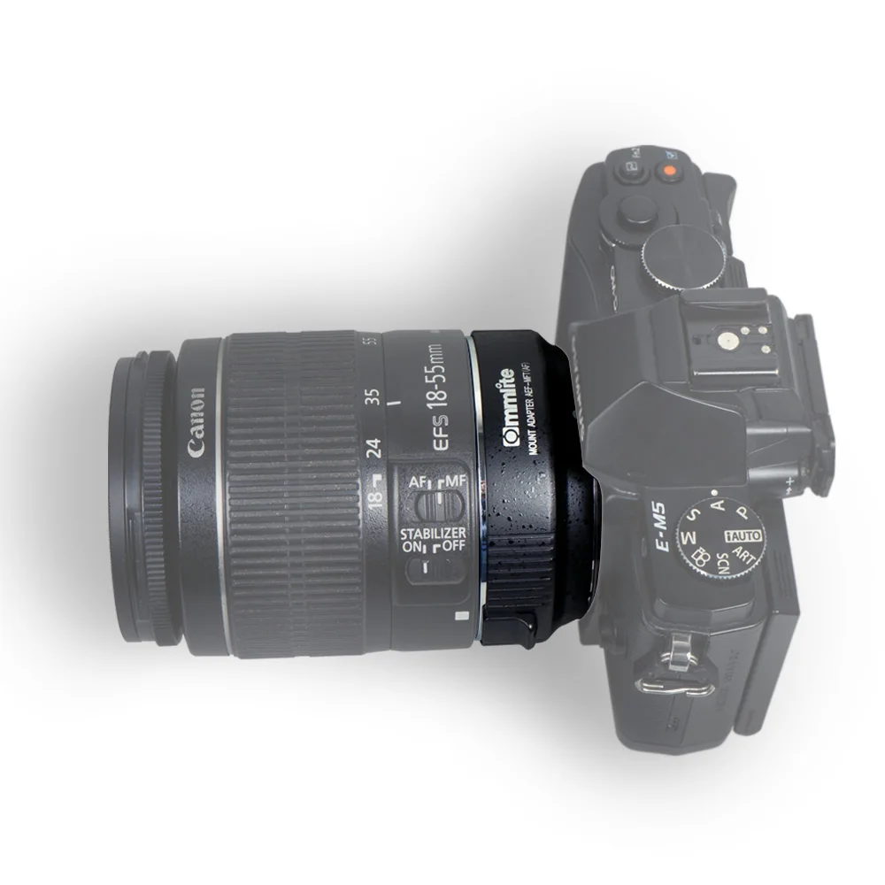 Commlite Cm Aef Mft Lens Adapter Support Af Auto Focus Is Stabilization Exif Transmission Electronic Aperture Control Lens Adapter Aliexpress