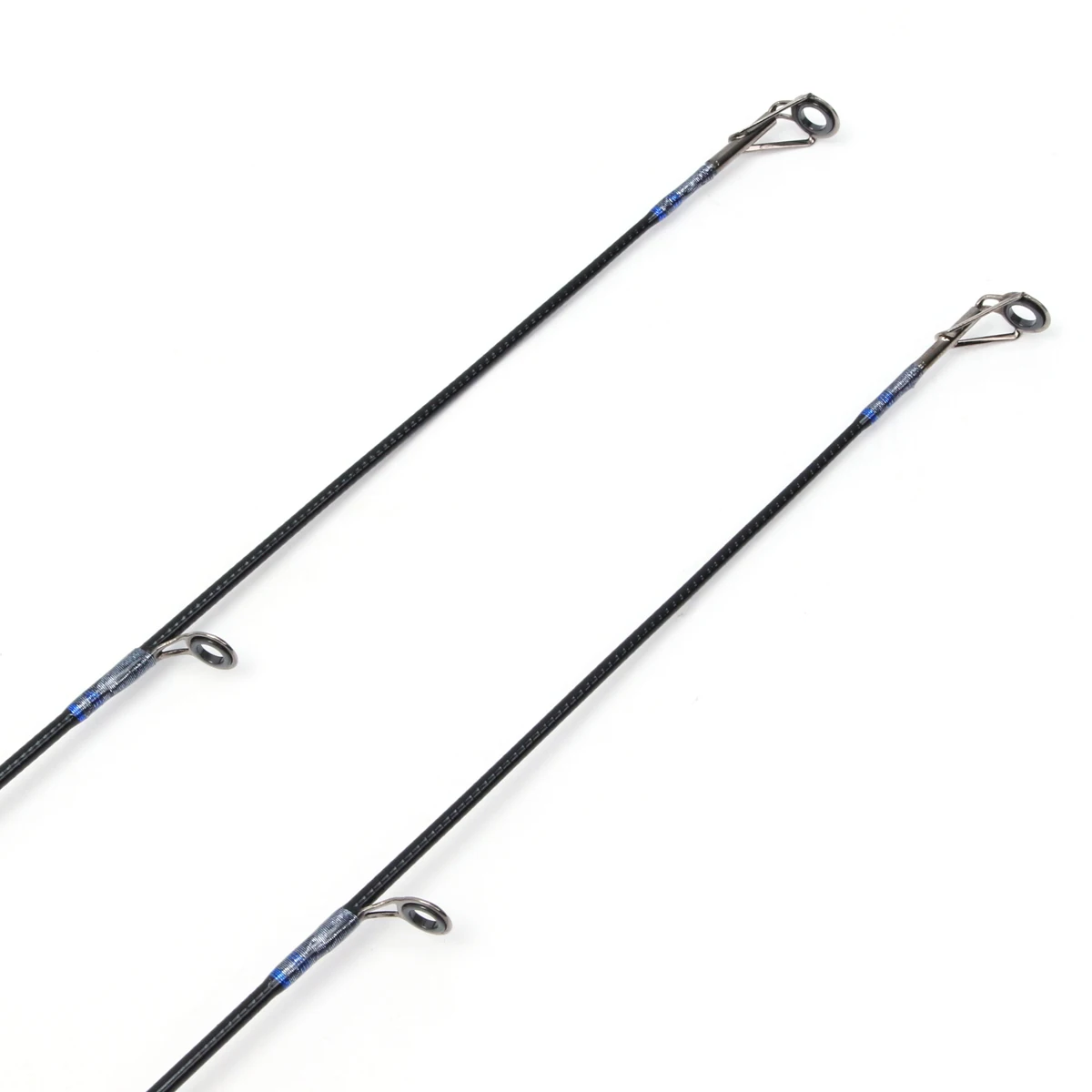 Bobing 2.1m Lure Rod 2 Tips M ML Carbon Fiber Fishing Pole 28-227g Lure 6-16lb Line Spinning Casting Rod for Fish Hand Wheel