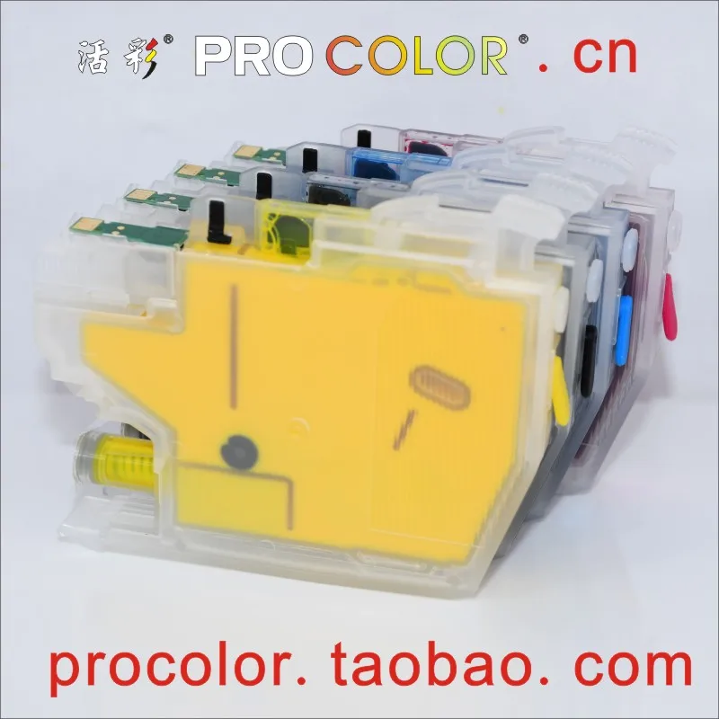 Картридж с чернилами для заправки LC 3213 3211 LC3211 LC3213 BROTHER DCP j572DW MFC J491DW j497|Чернильные