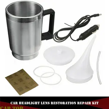 

Professional Car Headlight Lens Restoration Repair Kit Polishing Cleaner Cup Set Headlight Refurbished Heating Cup Restore Kit