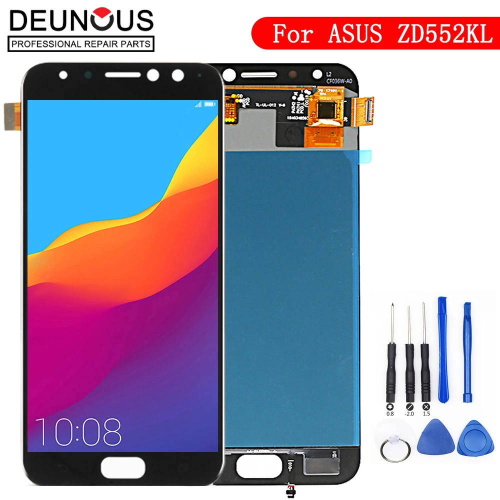 AMOLED 5 ''Оригинальный ЖК-дисплей для Asus Zenfone 4 Selfie Pro ZD552KL сенсорный экран замена