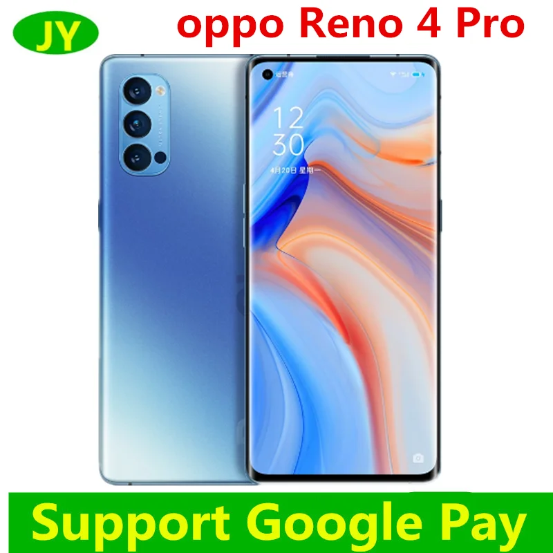 OPPO Reno 4 Pro 5G Mobile Phone 6.5 inch 90Hz OLED Curved Screen Snapdragon 765G face unlock Hyper Boost 3.0 NFC Google Play|Cellphones| - AliExpress