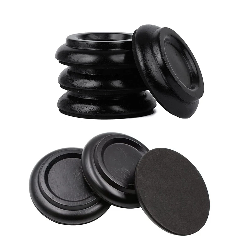 7PCS Piano Caster Cups Piano Wheels Upright Piano Leg Foot Pads