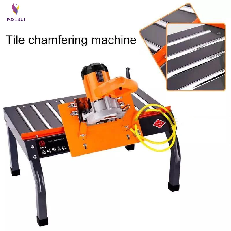 

Desktop tile cutter Decoration tile chamfering machine 45 degree chamfer dust-free edging cutting machine