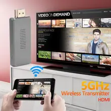 ТВ-палка HDMI Беспроводной Лидер продаж прочный большой экран безопасности дисплей приемник 2,4/5G WiFi 1080P зеркальное отображение адаптер ТВ ключ