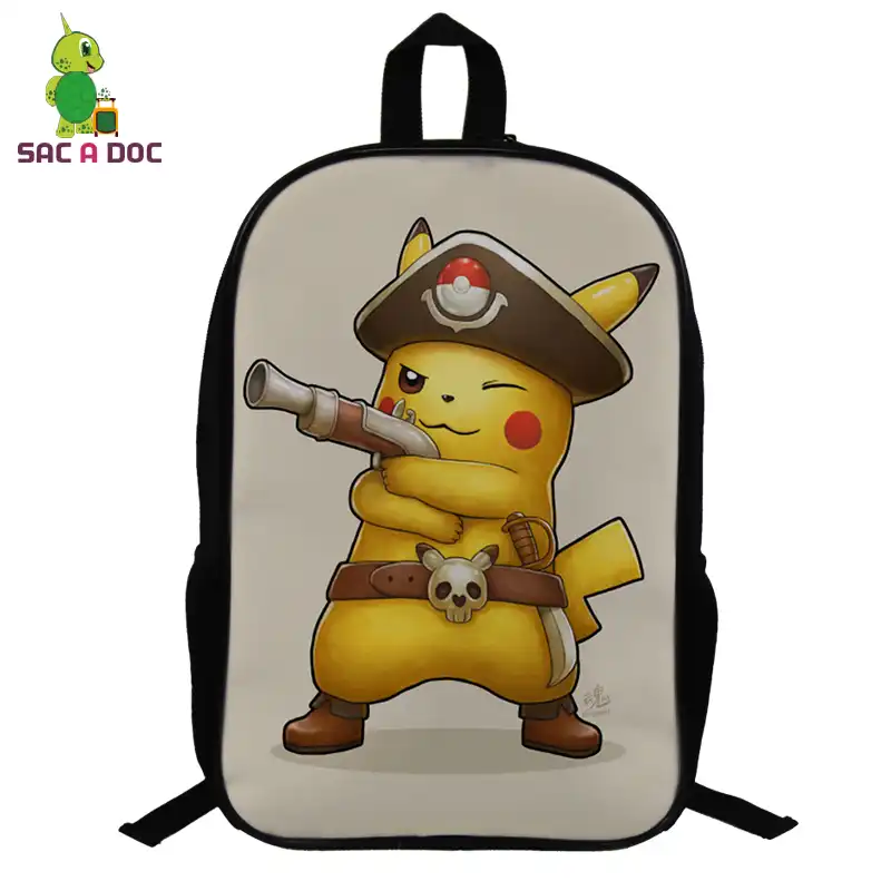 pikachu mini backpack