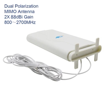 

Brand New And High Quality 4G LTE Antenna Outdoor Antenna 88dbi TS9 700MHz To 2600MHz Multi-band Support 88DBi