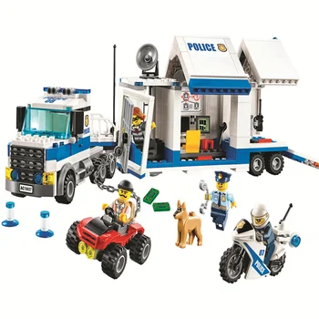 

Compatible with Lepins City Police Mobile Command Center 60139 Building Blocks Model toys 10657 Toys For Childrens Gift
