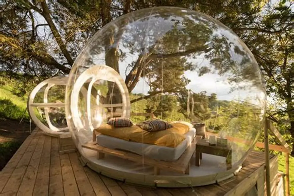 Garden Igloo Enjoy the Outdoors from Inside a Bubble