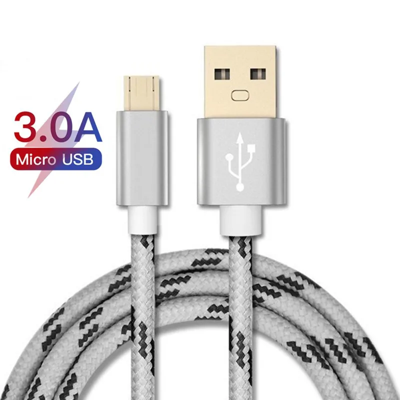 

Micro USB Cable Charger for Samsung Galaxy S7 S6 Fast Charging Mobile Phone Charger Cord for Huawei Xiaomi Tablet USB Cable Wire