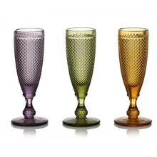 Бокал для шампанского превосходный Банкетный Европейский стиль relievo Цвет Алмаз Красное Вино Кубок ресторан отель элементы кухни бытовые