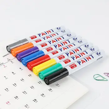 

Universal Car Colorful Paint Tire White Marker Touch Up Paint Pen