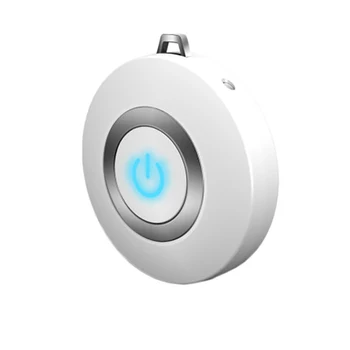 

USB Portable Wearable Air Purifier Personal Mini Air Necklace Negative Ion Air Freshener No Radiation Low Noise No noise New