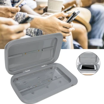 

UV Cleaning Box Portable USB 360 Degrees Ultraviolet Cleaning disinfection Box for Phone Hair Cutting Nail Art Tool Makeup Brush