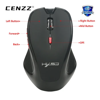 

New spot 6 button 2400DIP Adjustable Ergonomic design Wireless Technology: Bluetooth 3.0 lightweight high-end business mouse