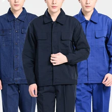 1 шт., фабричная страховая Спецодежда, куртка и штаны, мужской костюм с длинными рукавами, износостойкая Инженерная одежда, одежда для сайта