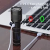 NATFIRE SF2 White Laser Flashlight LEP 1500 Meter Built in 21700 Battery Type C Rechargeable Tactical Military Search Flashlight 5