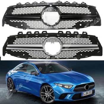 

Front Racing Grille Car Upper Bumper Billet Facelift Grill Fit For Mercedes-Benz W118 CLA Class 2020 AMG