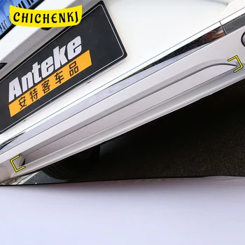 

Auto Car Accessories Rear Bumper Chrome Pad Cover Trim Sticker Frame Exterior Decoration for VW Volkswagen Arteon 2017-2020