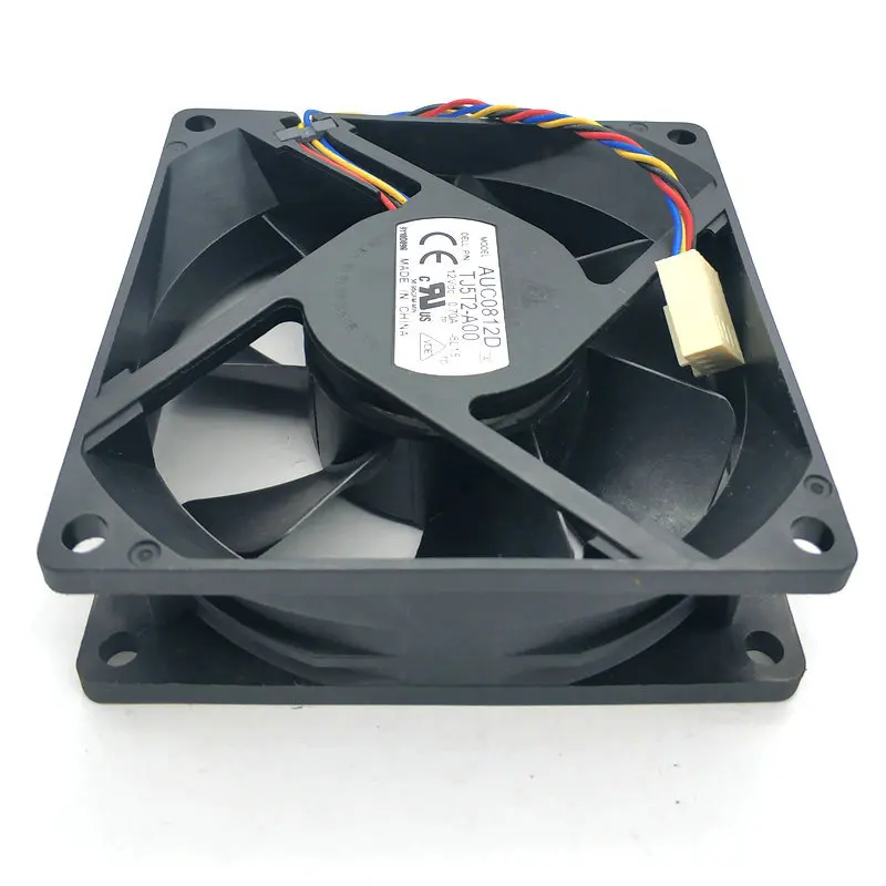 Для delta AUC0812D 4 линии 0.7a 8025 12 В Вентилятор охлаждения 80*80*25 мм hzdo TJ5T2-A00