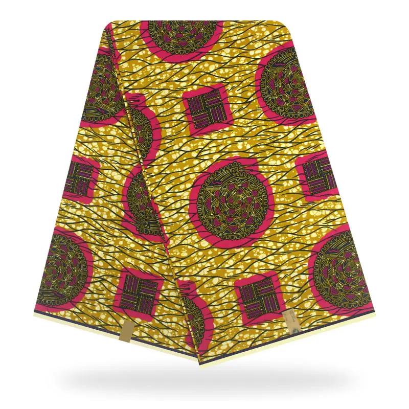 

African prints wax fabric 6yards high quality 100% cotton cotton wax fabric,ankara African wax prints fabric