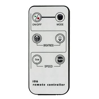 

New (1 Pack) Mini Remote Control Dimmer for Single Color LED Strip/LED Ribbon/LED Tape, 12VDC 6A, 72W, IR 6 Key Remote Controlle