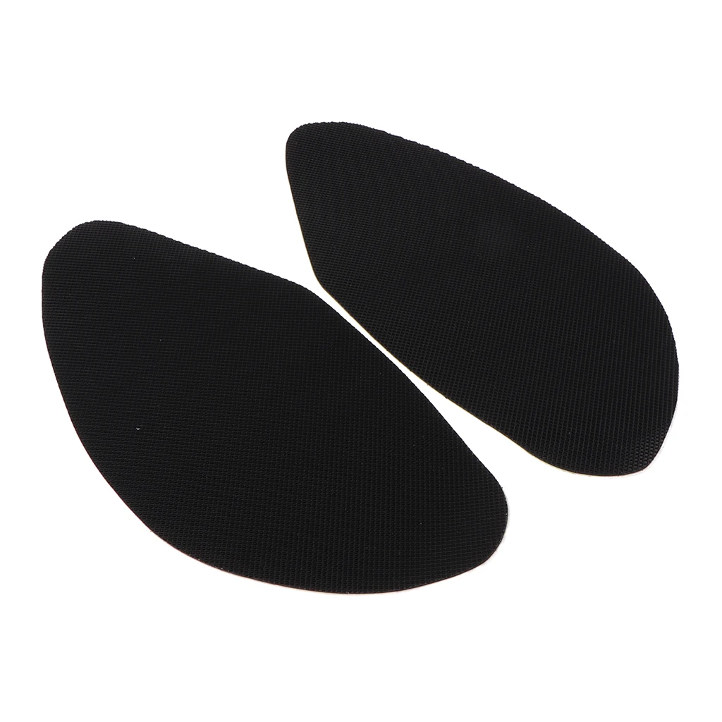 Black Tank Traction Pads Motorcycle Tricycle Electric Car Grip Protector Guard 2pcs Anti-slip Knee Mat for Suzuki GSXR