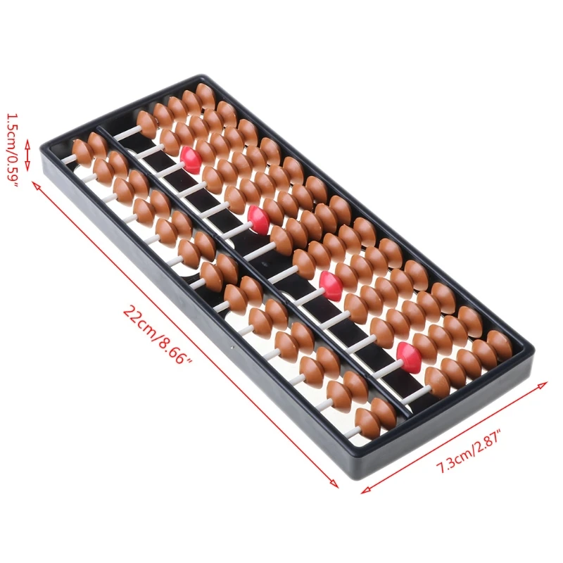 2021 New Plastic Abacus Arithmetic Soroban 13 Digits Kids Maths Calculating Tool Toys 6