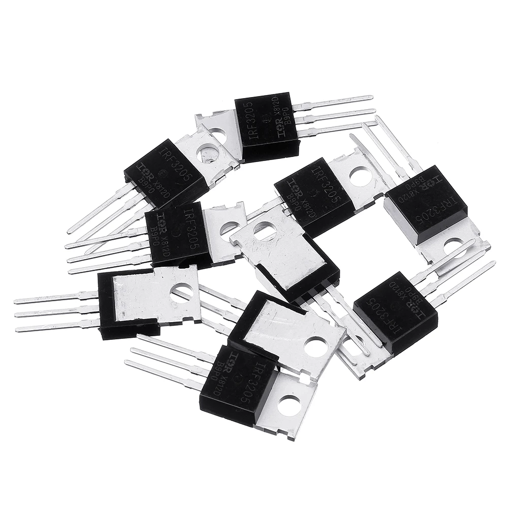 10 шт. IRF3205 IRF3205PBF MOSFET MOSFT 55В 98A 8 МОМ 97.3nC-220