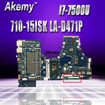 

710-15ISK motherboard for Lenovo Yoga 710-15ISK 710-15IKB 710-15 LA-D471P laptop motherboard I7-7500U GT940M 100% Test OK