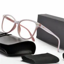 Женские очки по рецепту, женские кошачьи полуметаллические золотистые черные прозрачные очки, Женская оправа, оптические очки для чтения, Пресбиопия NX