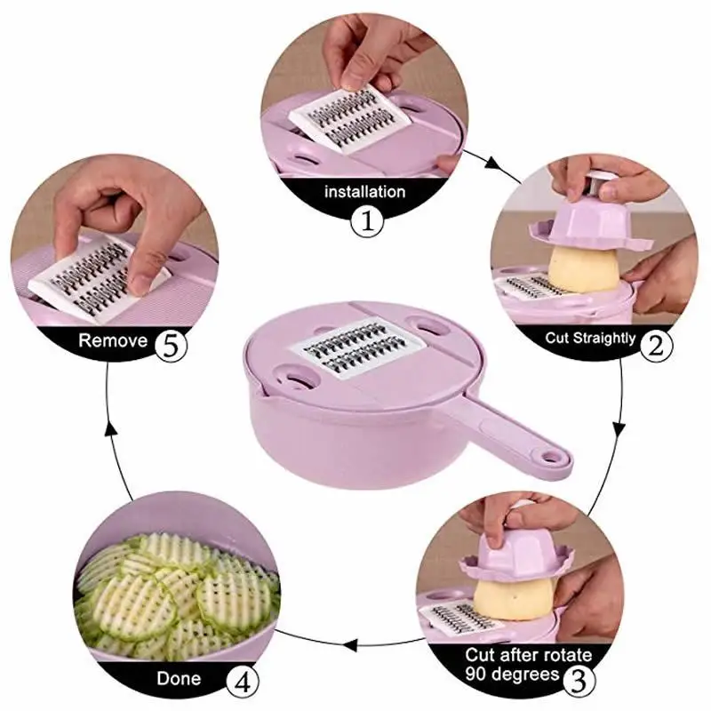 Multifunction Vegetable Cutter Kitchen Tools Vegetable Cutter Vegetable Slicer Household Potato Slicer Chip Slicer Radish Grater Multifunction Vegetable Cutter Kitchen Tools Vegetable Cutter Vegetable Slicer Household Potato Slicer Chip Slicer Radish Grater