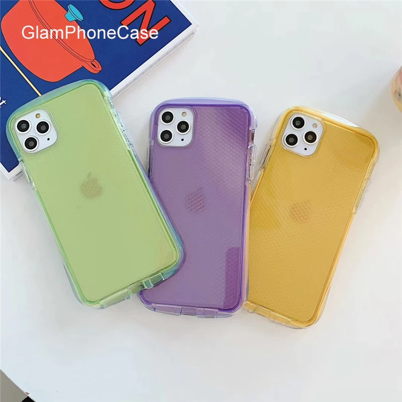 GlamPhone чехол простой однотонный для телефона iPhone11Pro/Max X XS Max XR Мягкий силиконовый