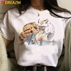 Hot Miyazaki Hayao Cartoon Totoro T Shirt Women Summer Tops Funny Studio Ghibli Graphic Tees Femme Japanese Anime Shirt Female ► Photo 2/6