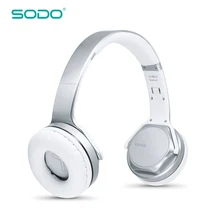 Beauty настоящие SODO MH3 беспроводные наушники Bluetooth наушники Складная регулируемая гарнитура с микрофоном для ПК и мобильного телефона