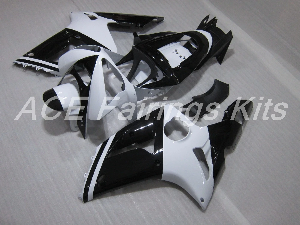 Легкая установка впрыска обтекателя подходит для Kawasaki ZX6R 2003 2004 Мотоцикл Обтекатели ZX-6R 03 04 Ninja 636 Комплект кузова