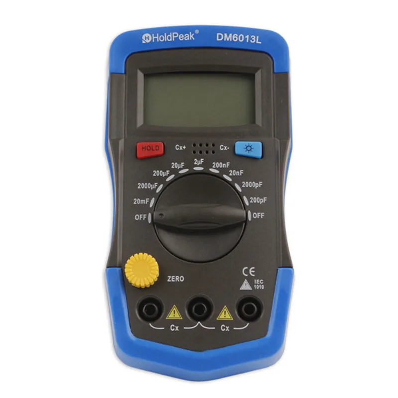 

New Capacitance Meters DM6013L Handheld Digital capacimetro Capacitance Meter Diagnostic-tool+LCD Backlight Capacitance Tester