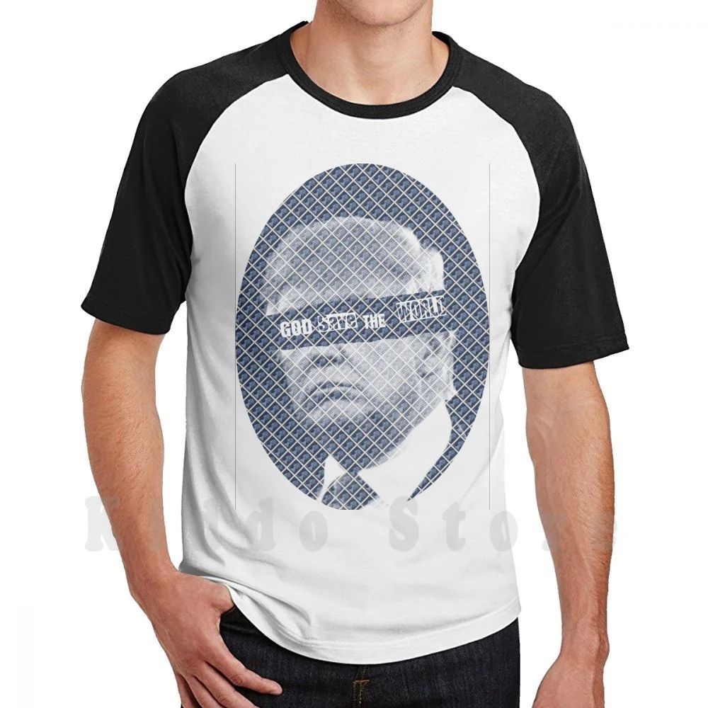 God Salva Il Mondo T Shirt Cotone Uomo Stampa Fai Da Te Cool Tee Donald Trump Trump God Salva Regina Mondo Dio Salva La Regina Unita