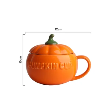 

Ceramic Cups Simple Pumpkin Coffee Mugs Breakfast Novelty Personalised Cartoon Cute Mug Coffee Mug Tazze Colazione Travel EE5MK