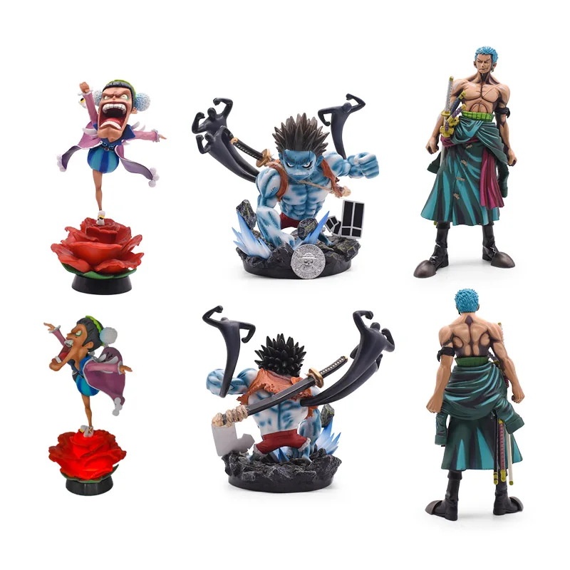 

One Piece Figure Monkey D. Luffy MSP Roronoa Zoro Bentham PVC Action Figure Collectible Model Christmas Gift Toy