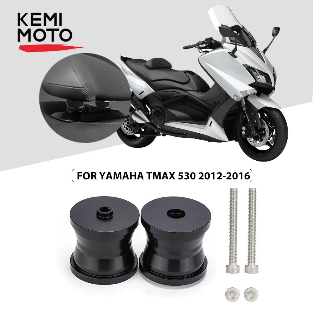 KEMiMOTO спинка повышающая стояк для Yamaha TMAX 530 2012- мотоциклетные задние сиденья пассажирские стояки колодки алюминий