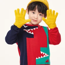 Balabala/Детский свитер осень-зима г., новая детская одежда хлопковая рубашка