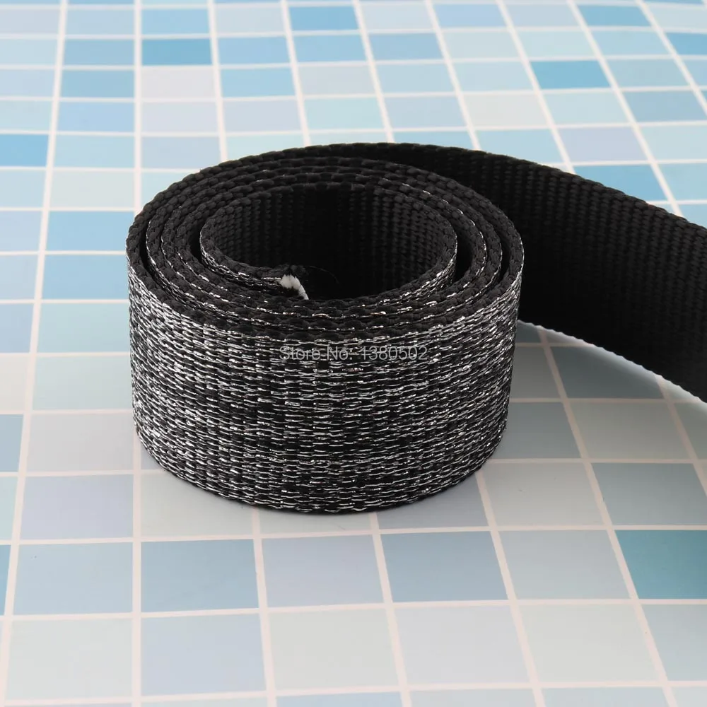 

5 yards 36mm width polyester cotton Webbing Strap for backpack bag garment belt accessories